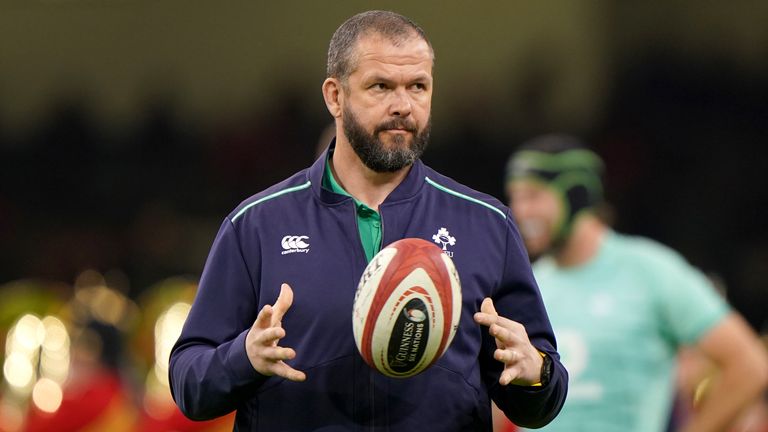Andy Farrell says he is delighted with Ireland's start and reflects on the teams performance. 