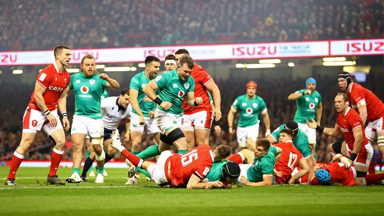 Doris touched down for the first try just 119 seconds after kick off - the third fastest try in Six Nations history 