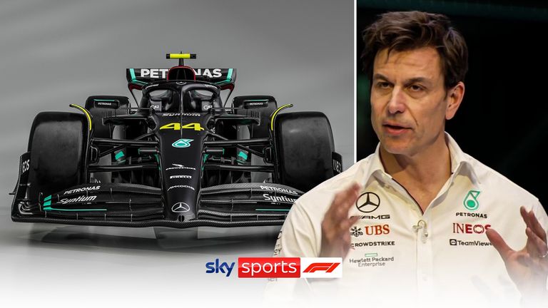 Mercedes team principal Toto Wolff hopes the W14 is as fast as the livery displays