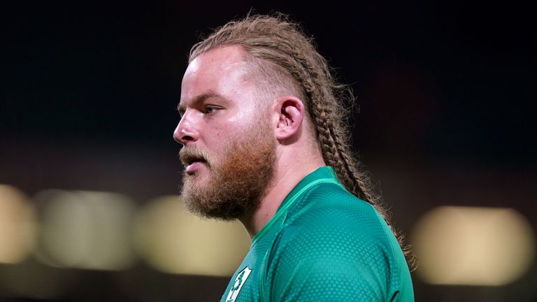 Finlay Bealham suffered a knee injury against Italy and will miss the rest of Ireland's Six Nations campaign
