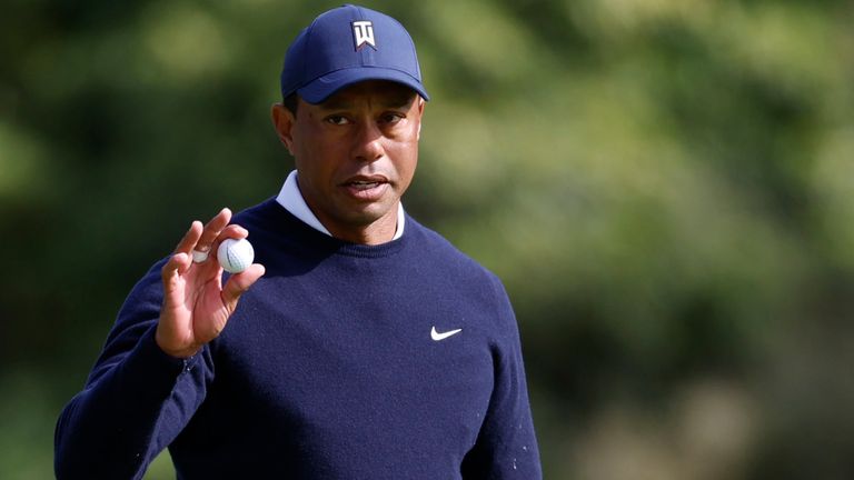 ​​​​​Tiger Woods birdied his last three holes as he carded a two-under 69 at The Genesis Invitational in his first competitive action since July