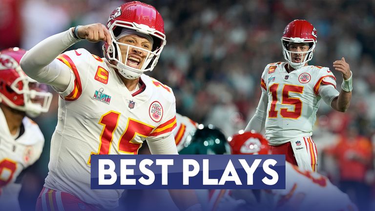 Las mejores jugadas de la actuación de MVP del Super Bowl de Patrick Mahomes, todas en un tobillo lesionado