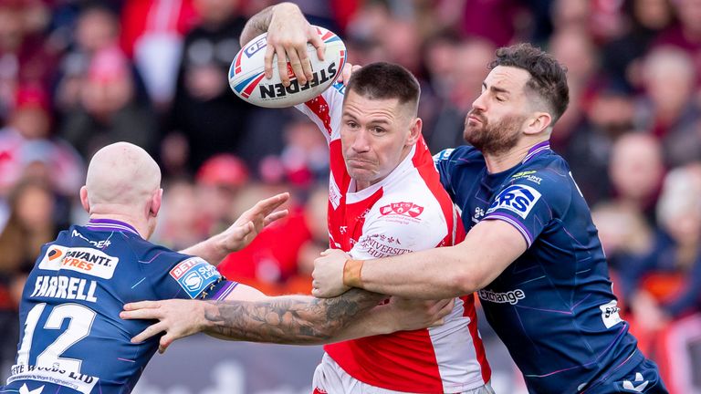 Highlights of Hull KR's 27-18 win over Wigan Warriors in the opening round of the 2023 Super League season