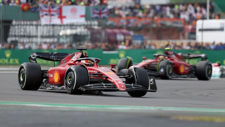 The British Grand Prix at Silverstone