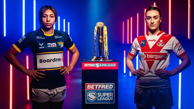 Reigning champions Leeds Rhinos and Challenge Cup holders St Helens face off in one of Sky Sports' live Women's Super League matches in 2023