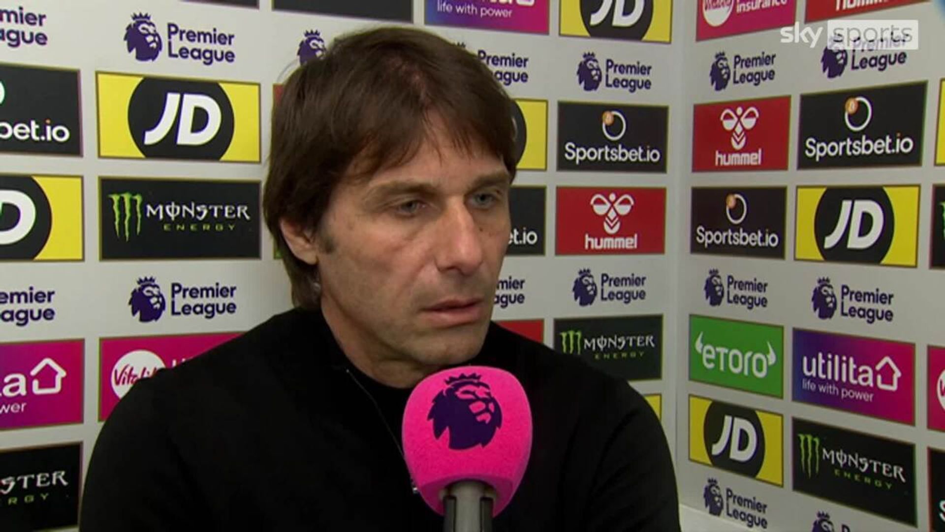 Conte slams Spurs squad | 'I see selfish players, I don't see a team'