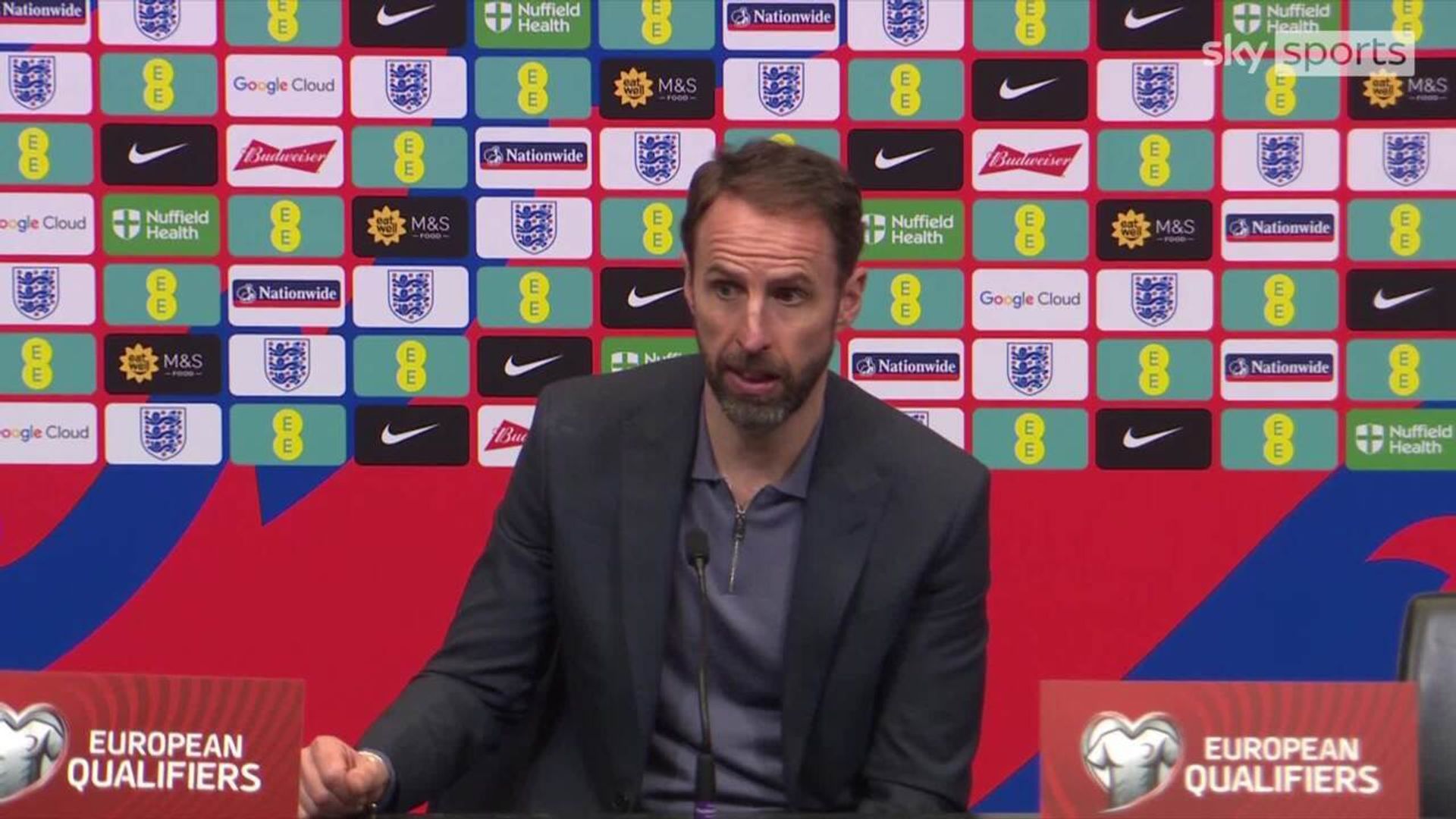 Southgate on Saka: You expect him to score now... that s a menality shift