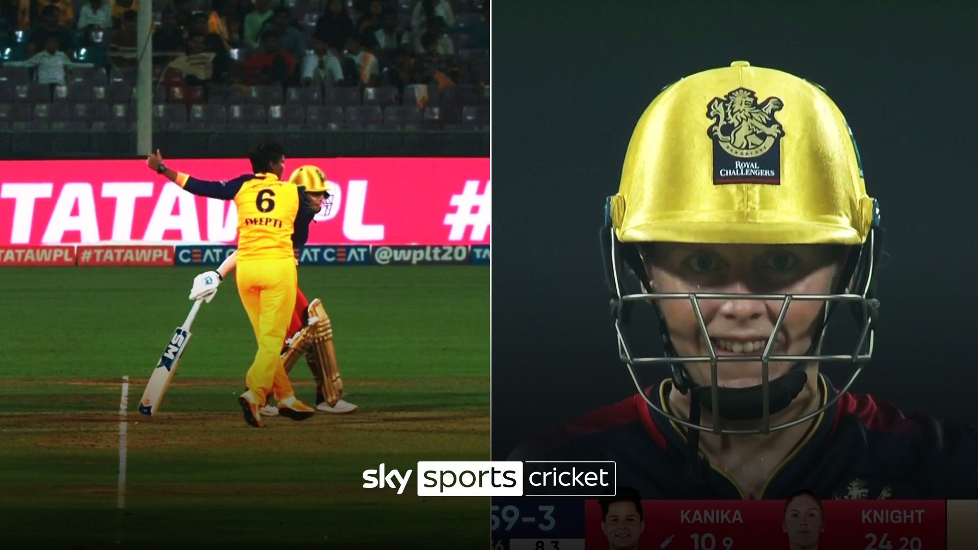 Knight chuckles over Sharma 'mankad' warning