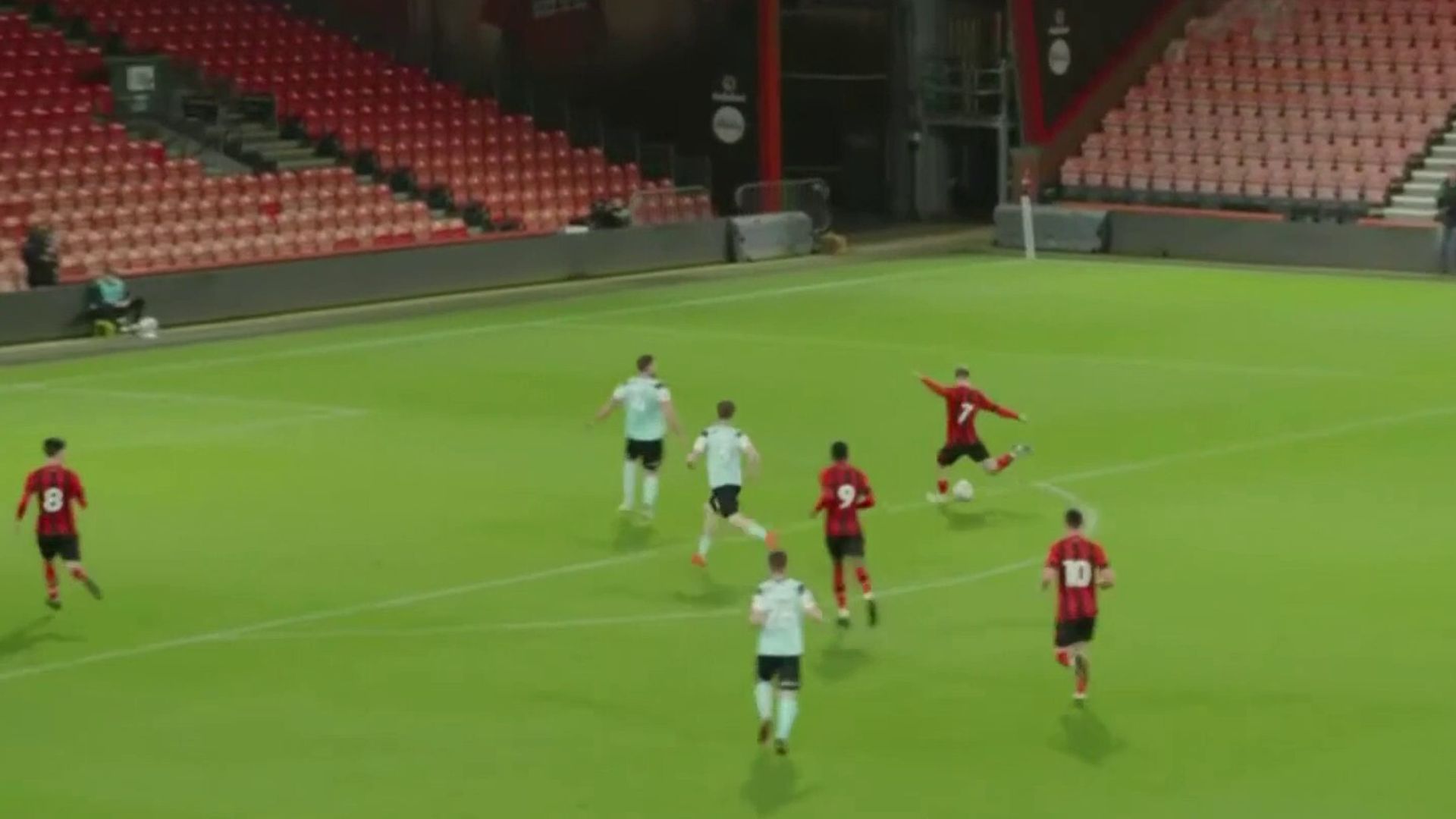 Brooks scores first half hat-trick after return from cancer