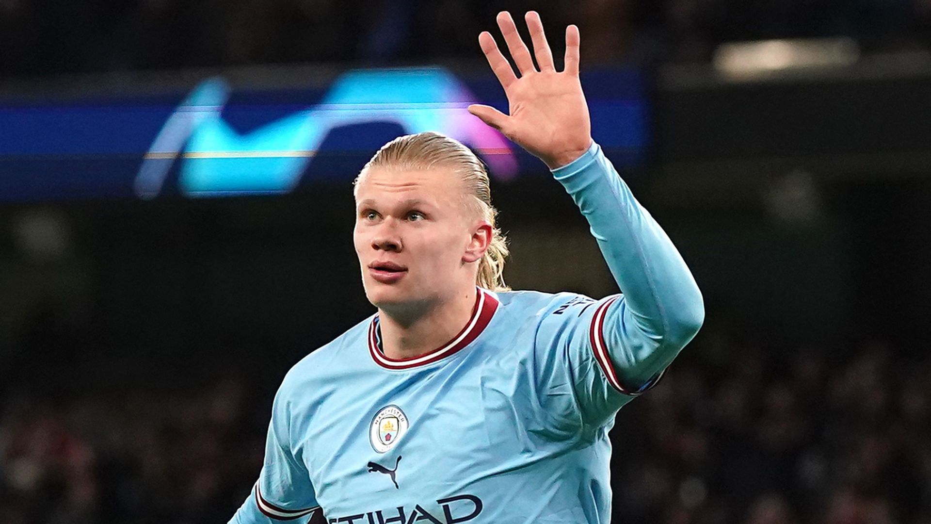 Haaland scores five as Man City blow away Leipzig
