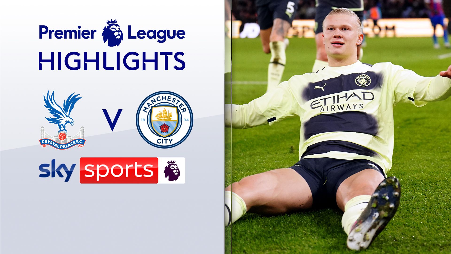 Haaland's late penalty secures Man City win at Palace