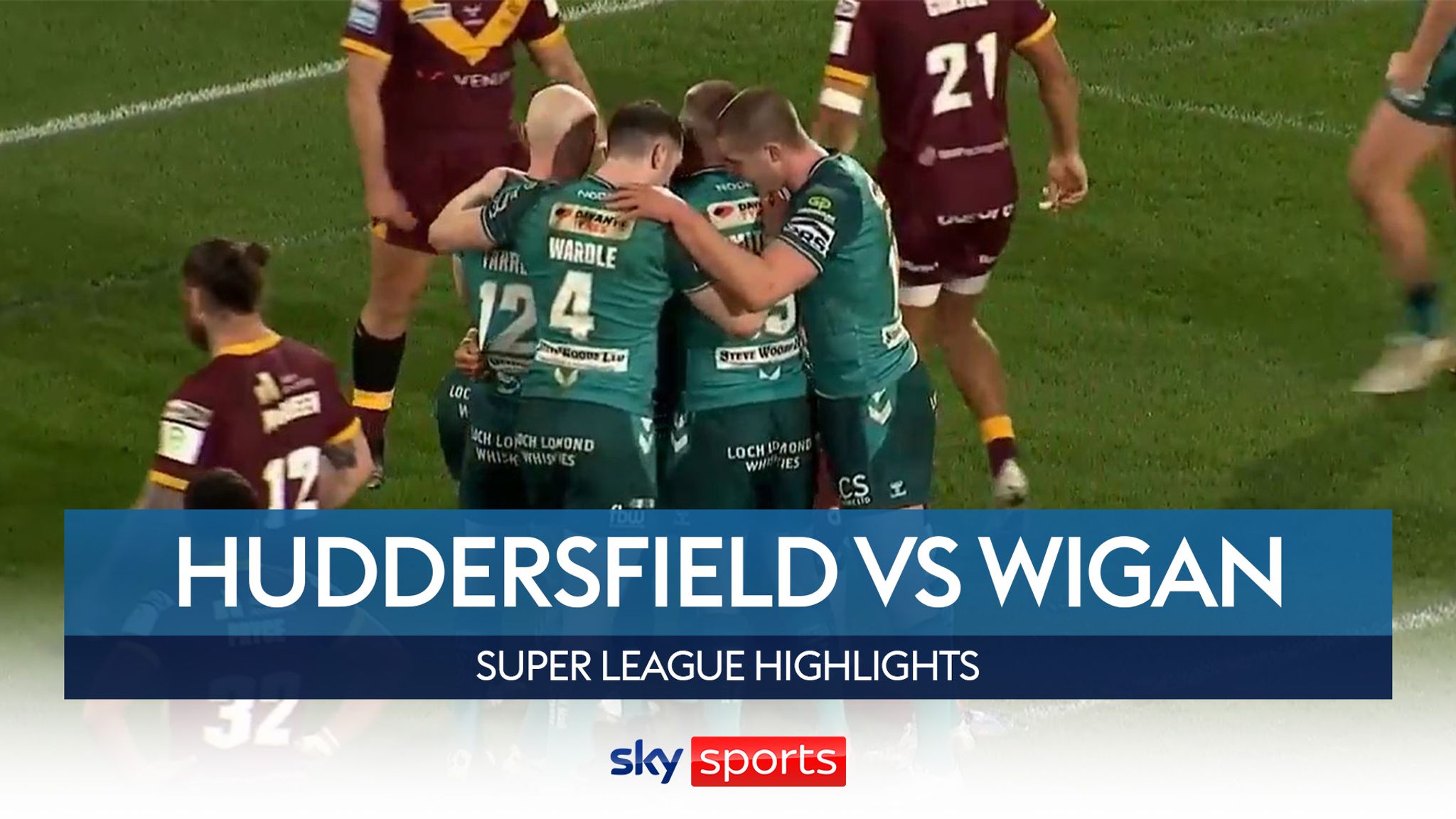 Huddersfield 12-14 Wigan Super League highlights Video Watch TV Show Sky Sports