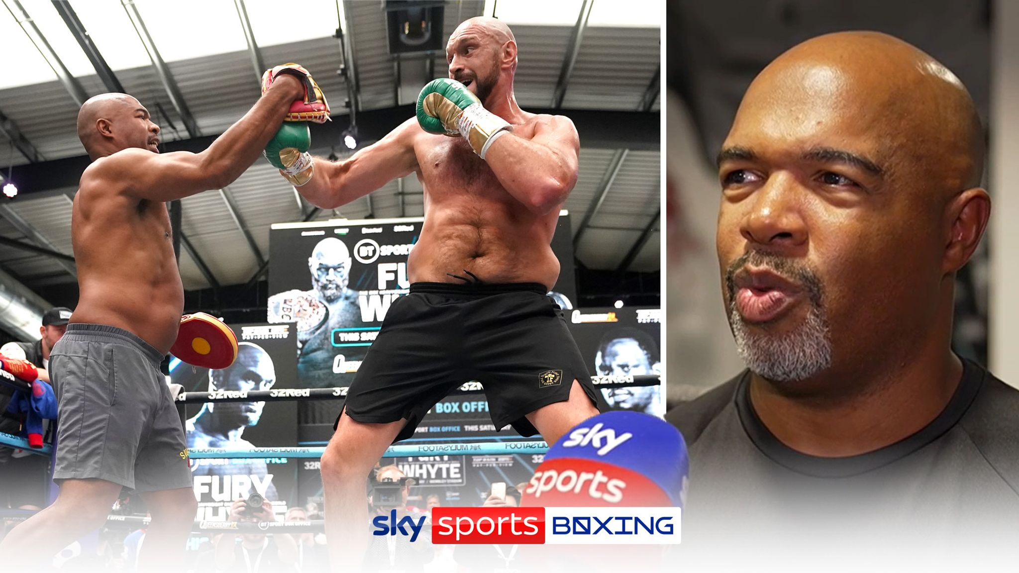Tyson Fury priming his knockout power for Oleksandr Usyk says trainer Sugarhill Steward Video Watch TV Show Sky Sports