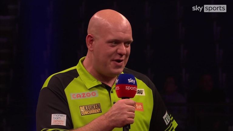 Michael van Gerwen defeated Michael Smith 6-4 in the final of Liverpool to win his third consecutive Premier League night.