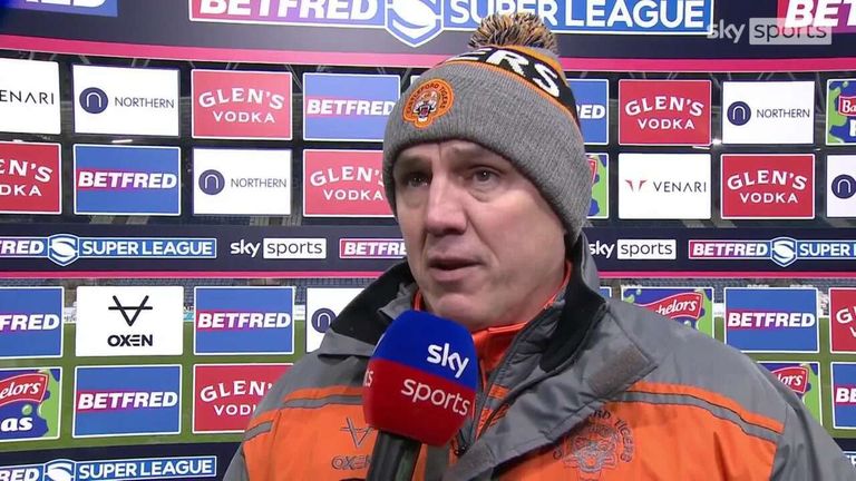 El entrenador en jefe interino de Castleford, Andy Last, admite que su equipo necesita mejorar después de que fueron derrotados por Huddersfield en la Superliga