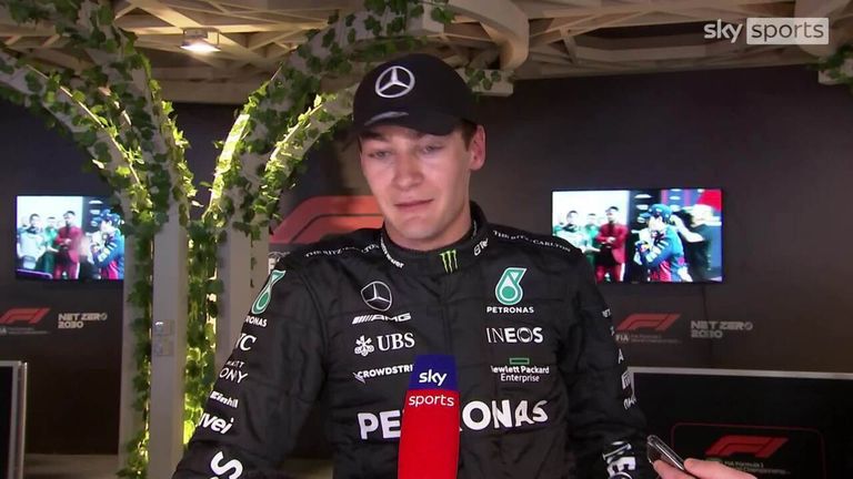 Mercedes team principal Toto Wolff and driver George Russell look back on qualifying and a third-place start.