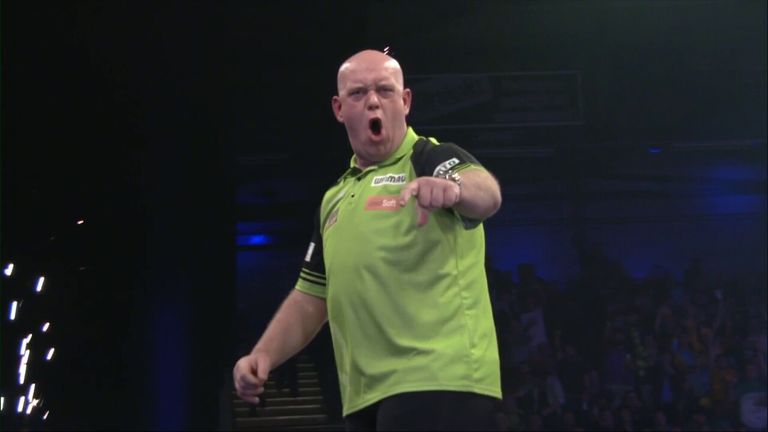 Michael van Gerwen produced a moment of magic with a 150 checkout to defeat Peter Wright in the deciding leg.