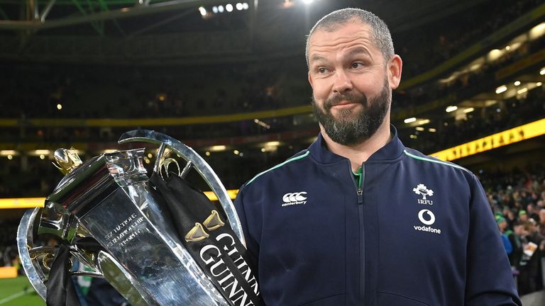 Andy Farrell has transformed Ireland's style of play to an attacking, exciting brand, and taken them to No 1 in the world