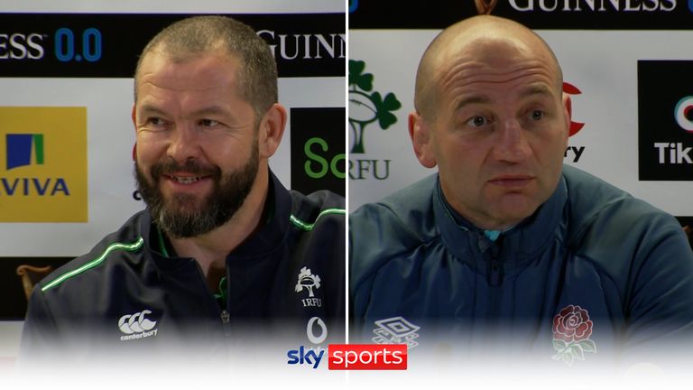 Ireland head coach Andy Farrell was delighted to clinch the Grand Slam on home turf while England's Steve Borthwick admitted his side fell short.