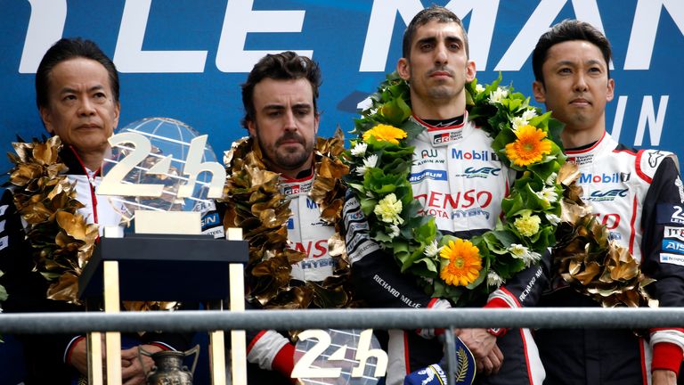 Alonso's retirement from F1 saw him take on other motorsport disciplines 