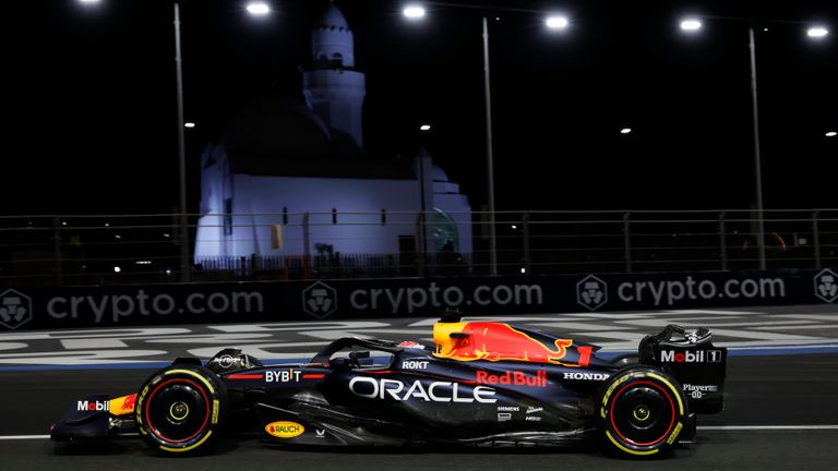 Max Verstappen was fastest in Friday's two training sessions