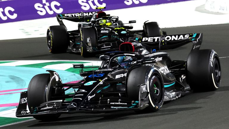 Mercedes are third in the constructors' championship