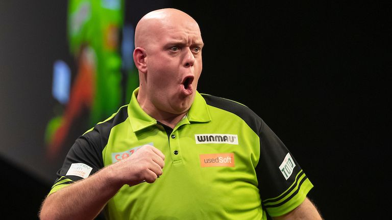 Michael van Gerwen is looking forward to playing in front of Dutch fans on Premier League Night 12