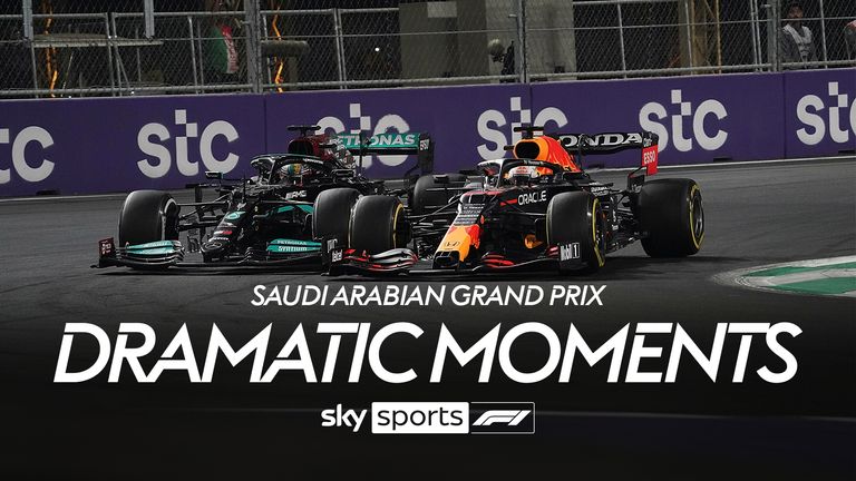 A look back at some of the most dramatic moments that unfolded on the Jeddah Corniche circuit.