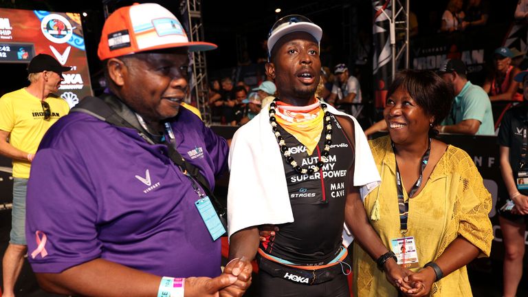 Holness is the Guinness World Record holder for being the first person with autism to compete in the Ironman World Championships