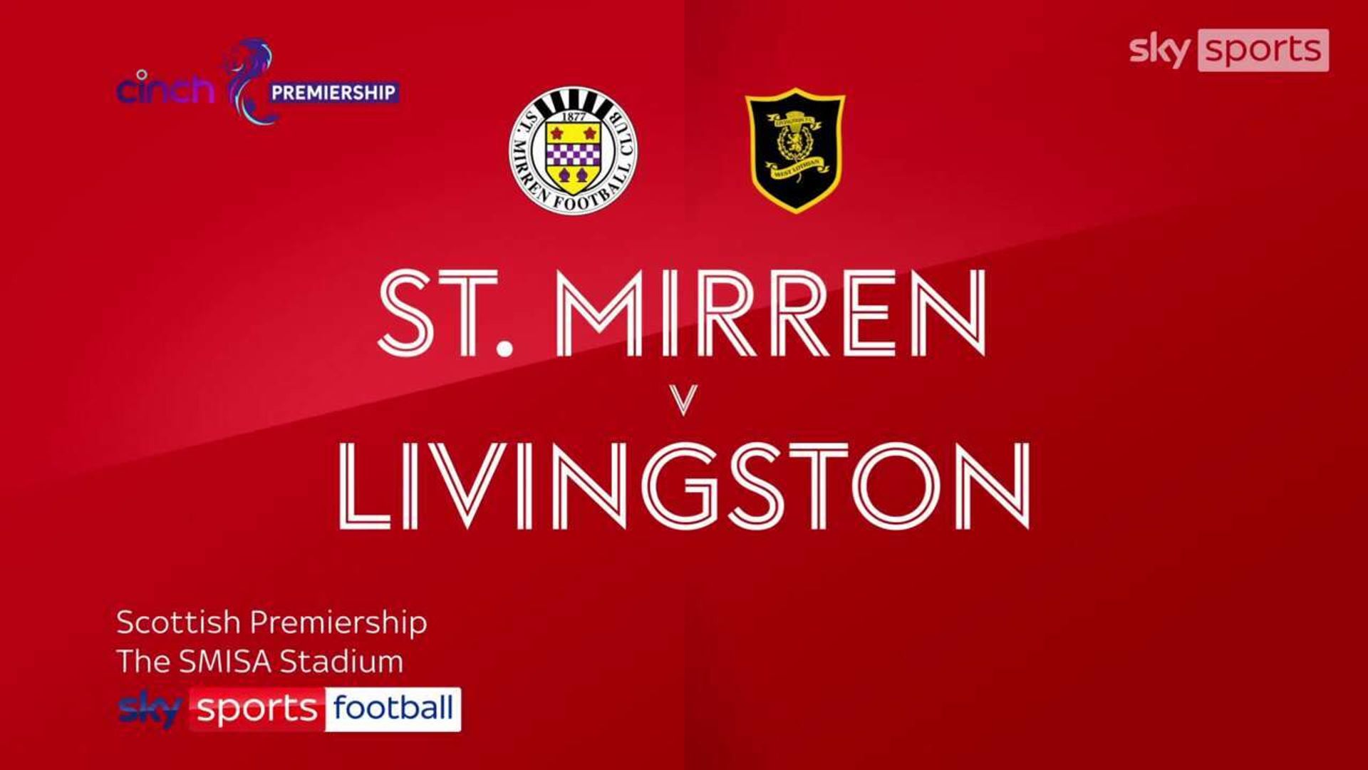 St Mirren 3-0 Livingston