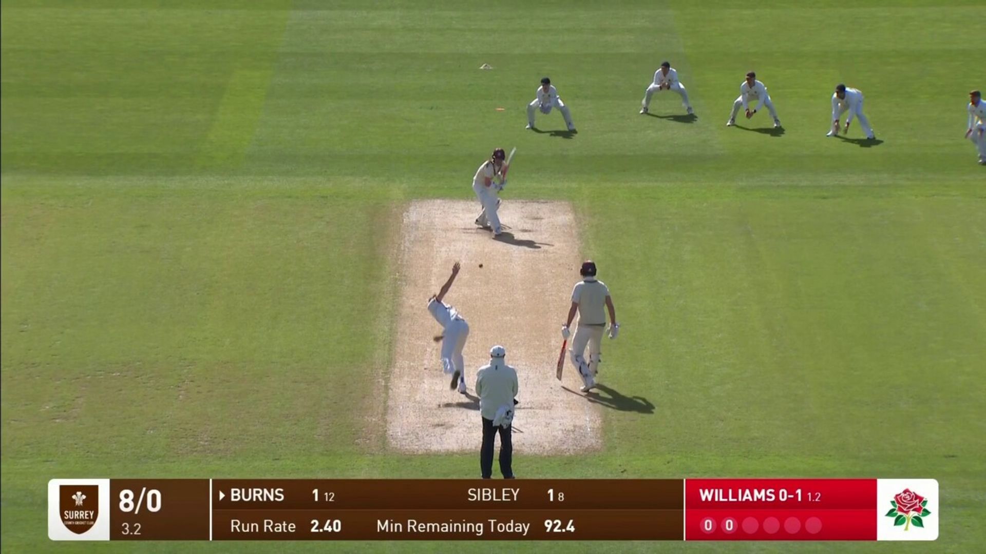 The first wicket of the County season! | Was it out?!