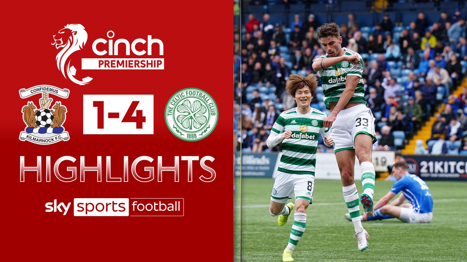 Kilmarnock 1-4 Celtic