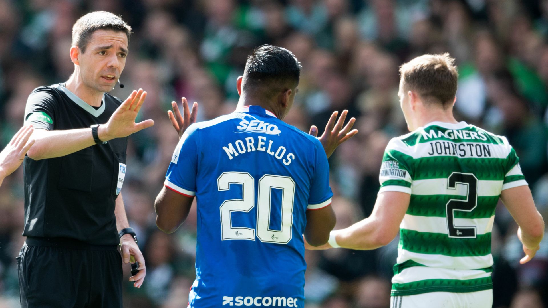 Police Scotland launch probe into threats sent to Old Firm referee