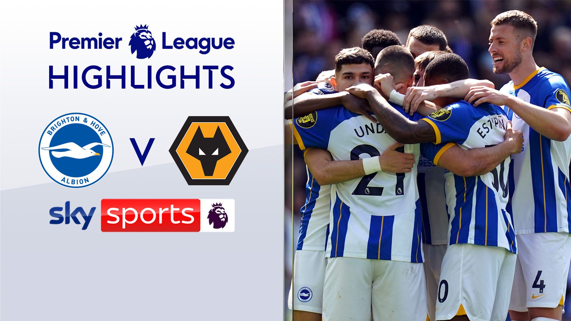 Brighton demolish Wolves to maintain Euro chase