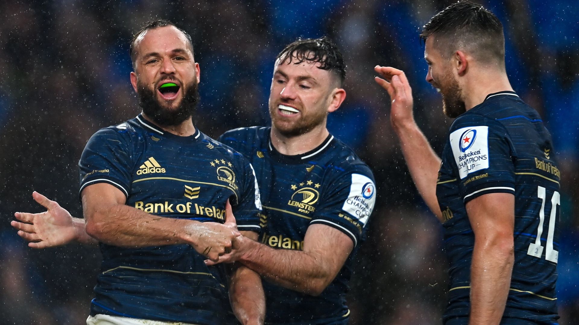 Leinster power past Ulster into European Cup quarters at drenched Aviva Stadium