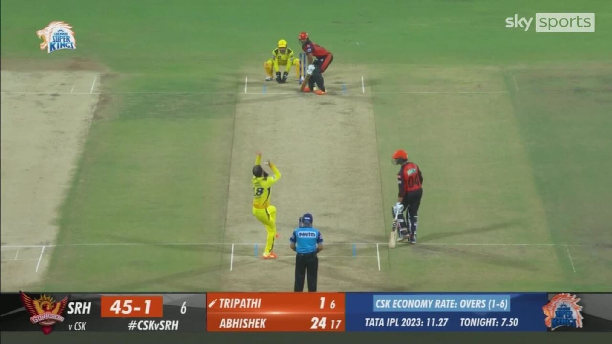 Devon Conway leads Chennai Super Kings to victory over Sunrisers Hyderabad Video Watch TV Show Sky Sports