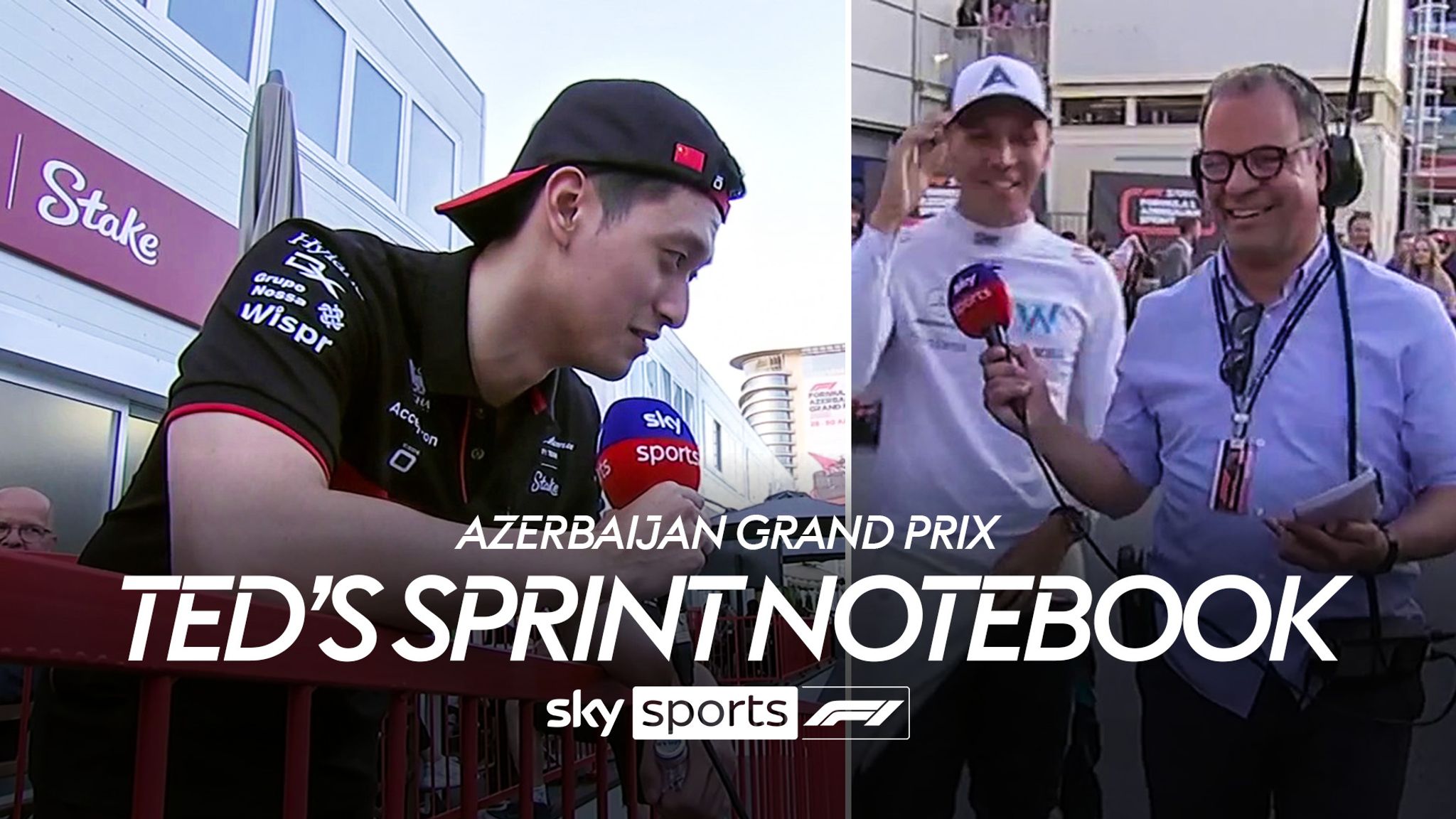 Teds Sprint Notebook Azerbaijan Grand Prix Video Watch TV Show Sky Sports
