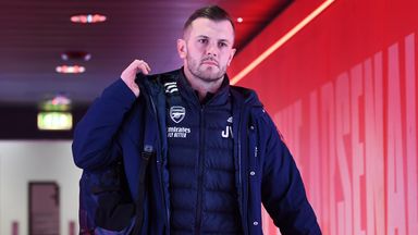 Jack Wilshere arrives at the Emirates ahead of Arsenal's FA Youth Cup match against Cambridge United which the Gunners won 3-2 to reach the semi-finals