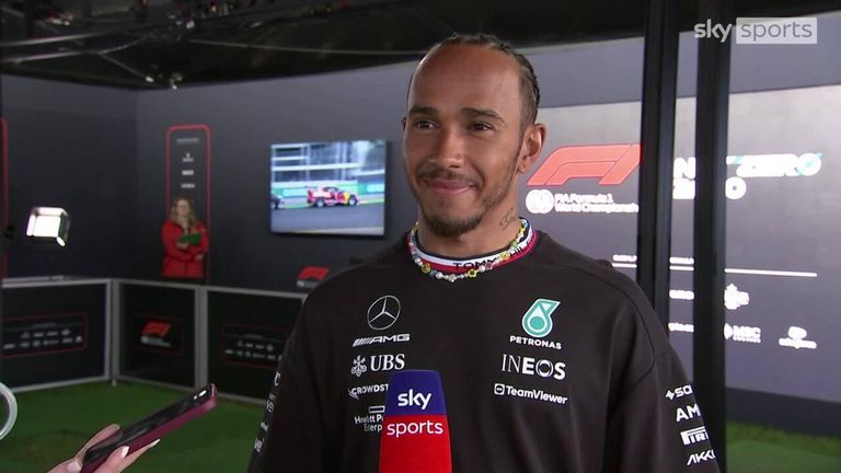 Lewis Hamilton says its an 'amazing feeling' to extract more from the Mercedes this weekend.