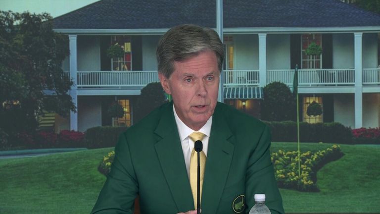 Masters President Fred Ridley said LIV Commissioner Greg Norman was not invited to Augusta this year, to stay focused on the Masters and not LIV golf.