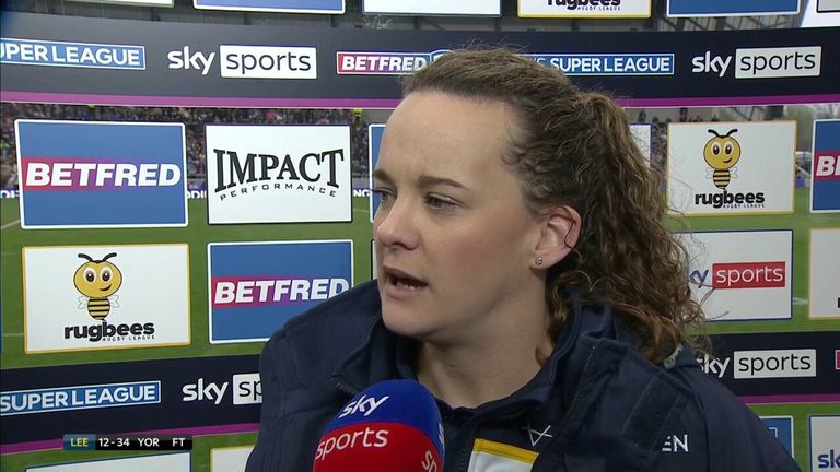 Leeds Rhinos Women's head coach reflected on her team's big loss to York Valkyries and believes they need more time to click