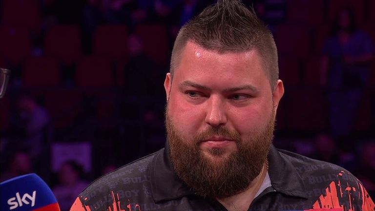 Michael Smith says he felt pressure heading into night 13 of the Premier League in Leeds and that getting five points was 'massive'