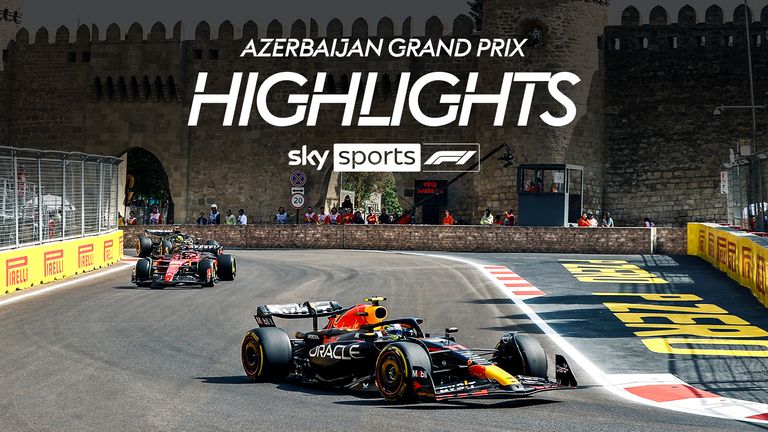 Highlights of the Azerbaijan Grand Prix from Baku