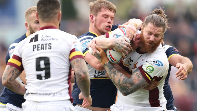 Chris McQueen was on the scoresheet early for the Huddersfield Giants 