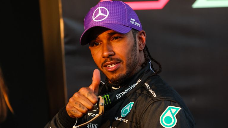 Lewis Hamilton is out of contract at the end of the season