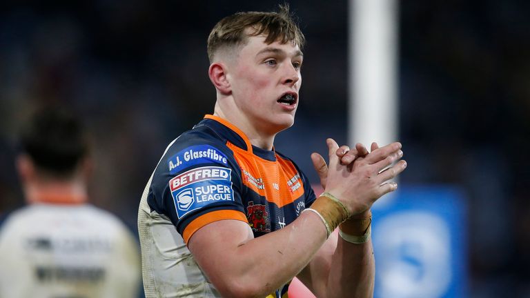 Jack Broadbent scored a long-range try for Castleford