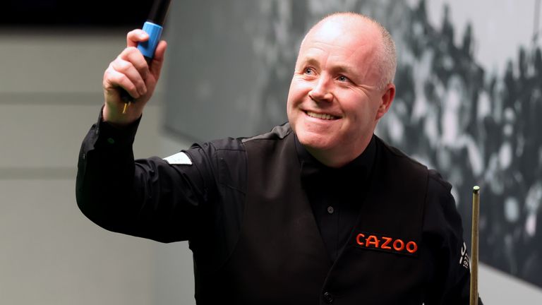 John Higgins leads Jamie Jones 5-4 in Sheffield, with that match concluding from 7pm on Thursday