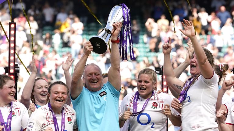 Departing Red Roses head coach Simon Middleton says the occasion is where the women's game 'should be at'