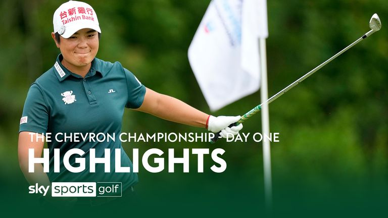 Highlights of the first round of The Chevron Championship at The Club at Carlton Woods, as Taiwan's Peiyun Chien takes a surprise lead 