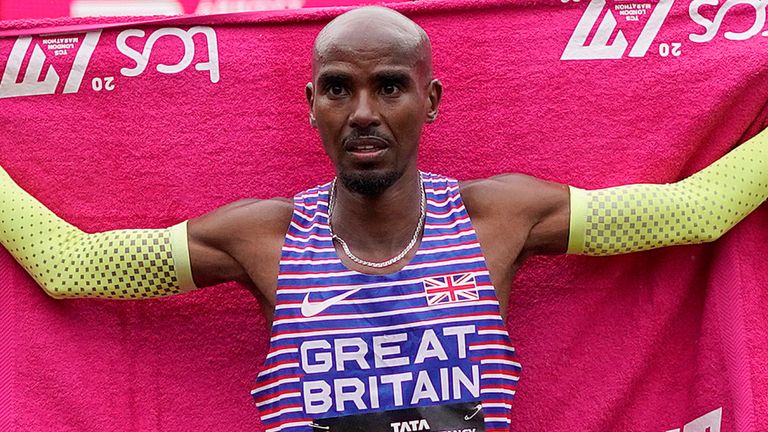 Sir Mo Farah says the Great North Run in September will be his 'goodbye'